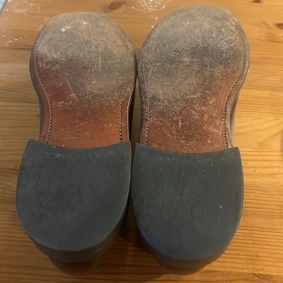 VTG HANOVER Men's leather Burgundy Tassel Loafers Slip Ons Size 11 D/B USA - Picture 12 of 12